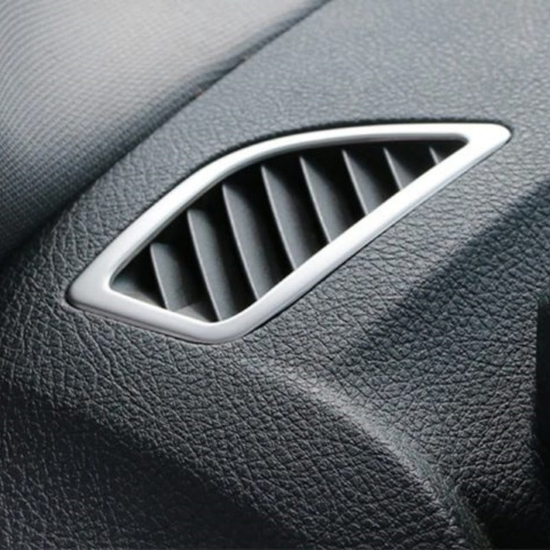 BMW 1 F20 F21 Edelstahl Carbon Armaturenbrett Luftdüsen Lüftung Abdeckung