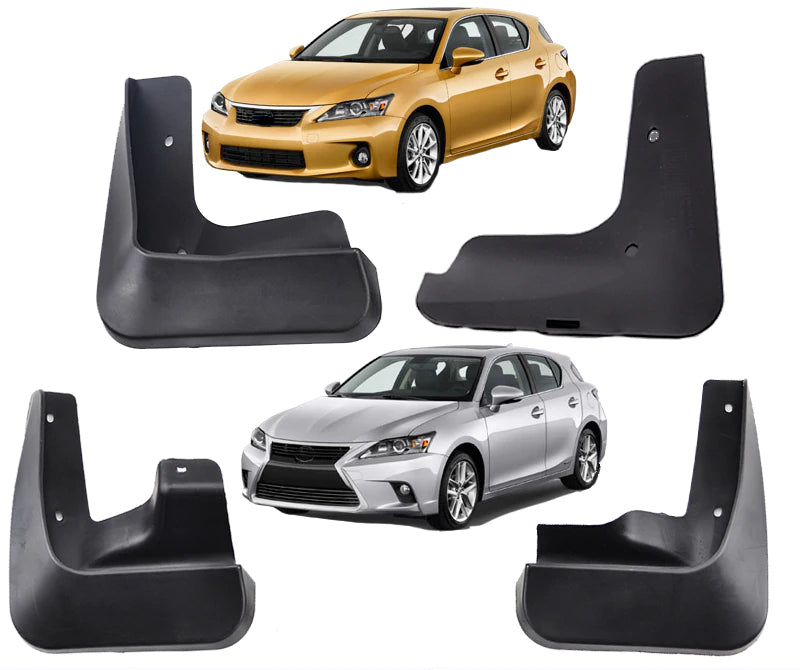 Lexus CT I 4 Schmutzfänger Spritzschutz Schmutzlappen Vorne Hinten Lexus CT I 4 Schmutzfänger Spritzschutz Schmutzlappen Vorne Hinten