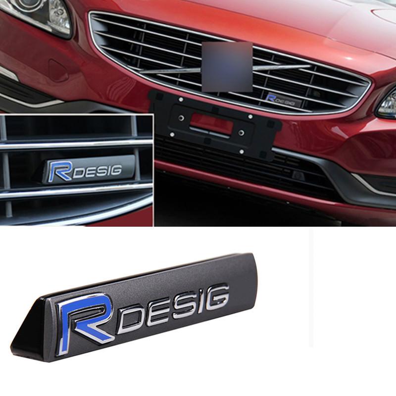 Volvo R-Design Emblem Logo Aufkleber Schild Aufschrift Etikett Hinten Vorne