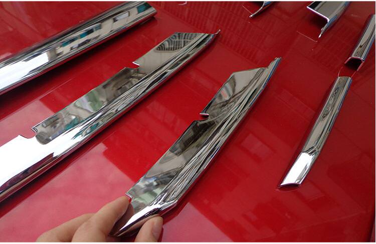Mazda 3 BN Chrom Kühlergrill Gitter Leiste Abdeckung Vorne