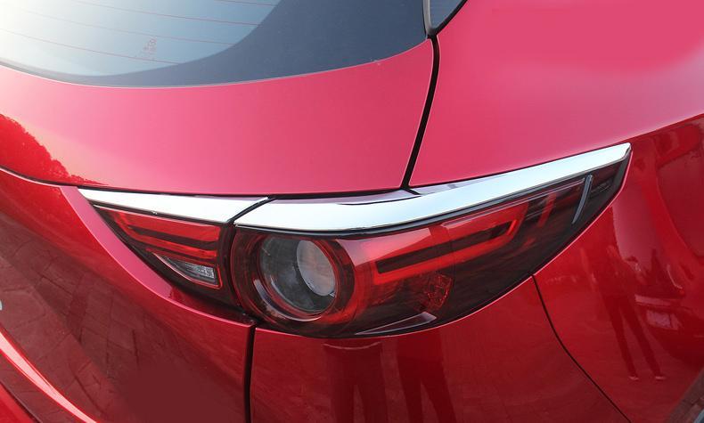 Mazda CX5 KF Chrom Augenbraue Hinteres Licht Rückleuchte Hecklicht