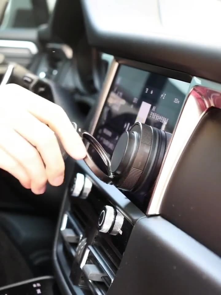 2025 Magnetische Handyhalterung Auto – Magsafe-kompatibel mit Vakuumsaugnapf & kabelloser Ladefunktion, Universal für iPhone & Android