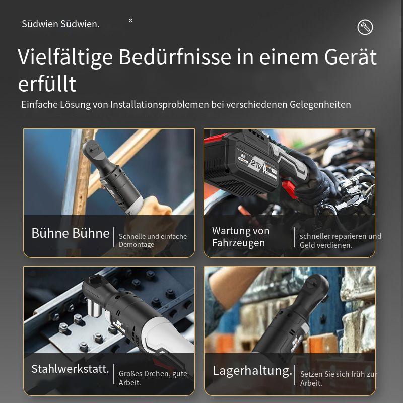 Nanwei 90° Elektrische Ratsche – Effizientes Werkzeug für KFZ- und Motorreparaturen