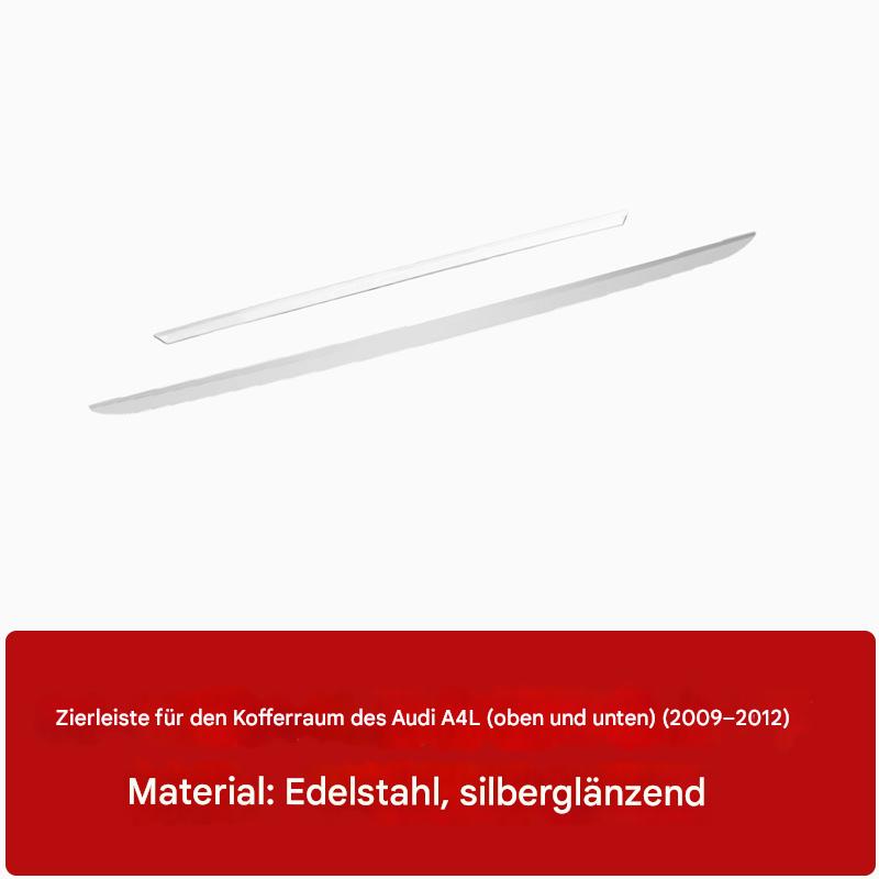 Audi A4L 2009–2012 Frontstoßstange Zierleiste Edelstahl Chrom Zubehör