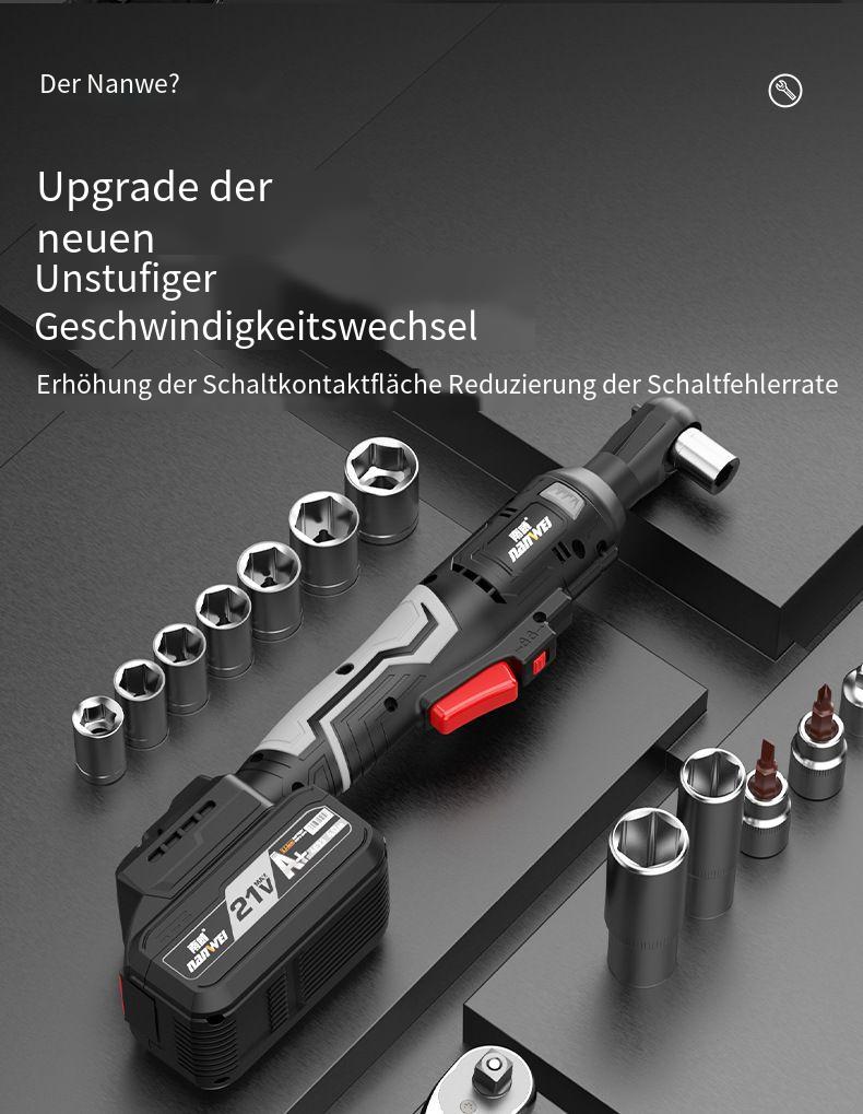 Nanwei 90° Elektrische Ratsche – Effizientes Werkzeug für KFZ- und Motorreparaturen
