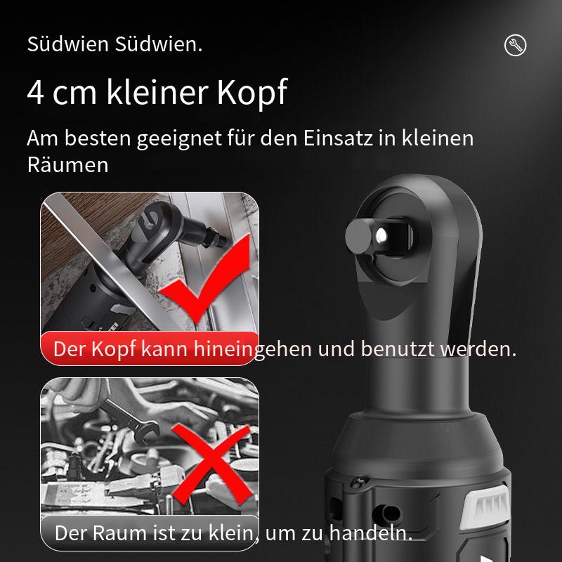 Nanwei 90° Elektrische Ratsche – Effizientes Werkzeug für KFZ- und Motorreparaturen