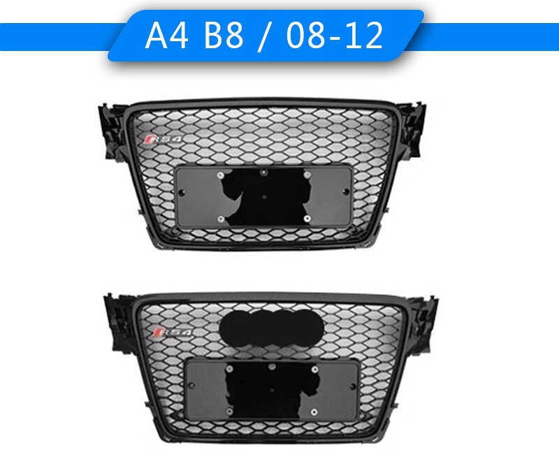 Audi A4 B8 RS4 Kühlergrill Tuning | Frontstoßstange Lüftungsgitter 2008–2012