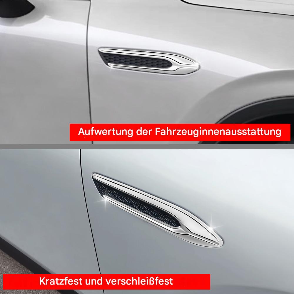 Mazda CX-60 Kotflügel Zierleisten 2022 – Seitliche Luftauslass Dekorleisten Chrom, Exterieur Zubehör