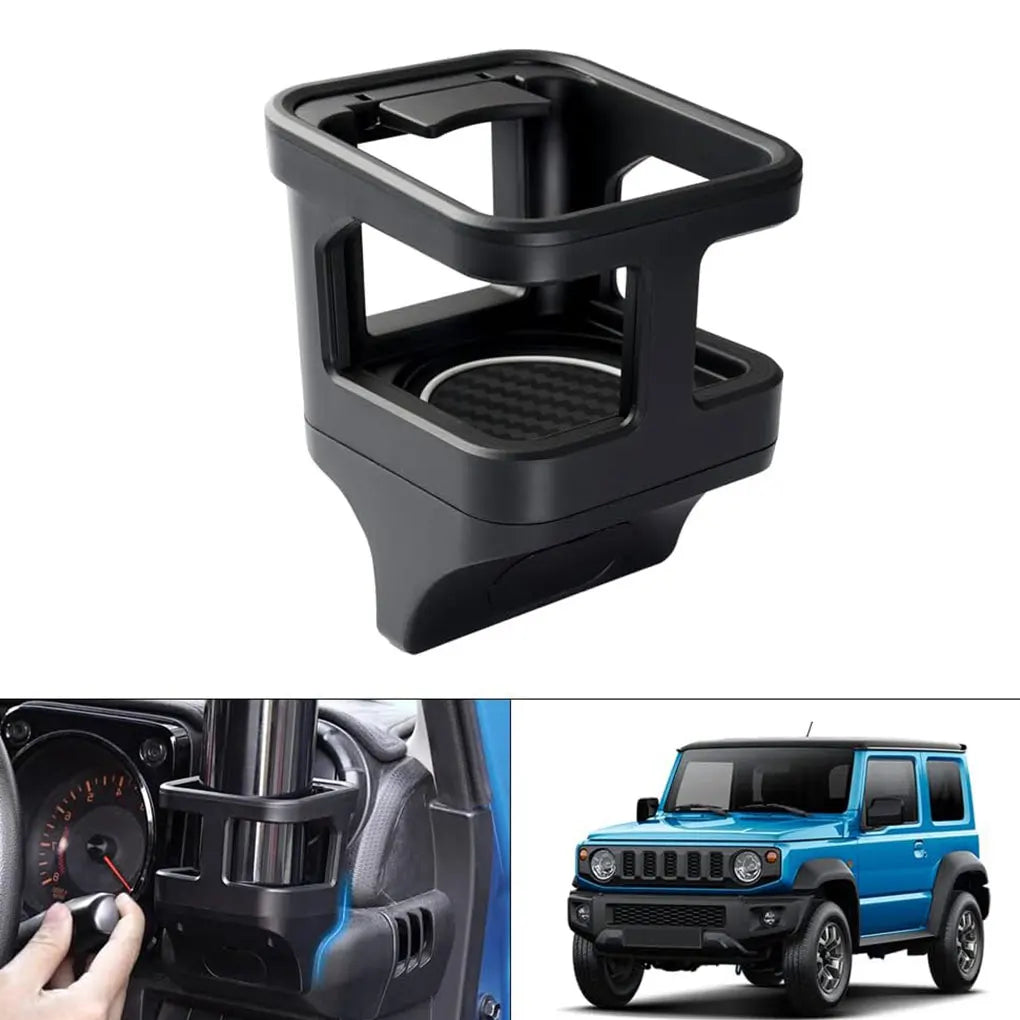 **Auto-Lüftungshalter für Getränke, passend für Suzuki Jimny 2019-2023 JB64 JB74, Flaschenhalter für Wasserflaschen und Kaffeetassen, Lüftungsgitter-Getränkehalter**