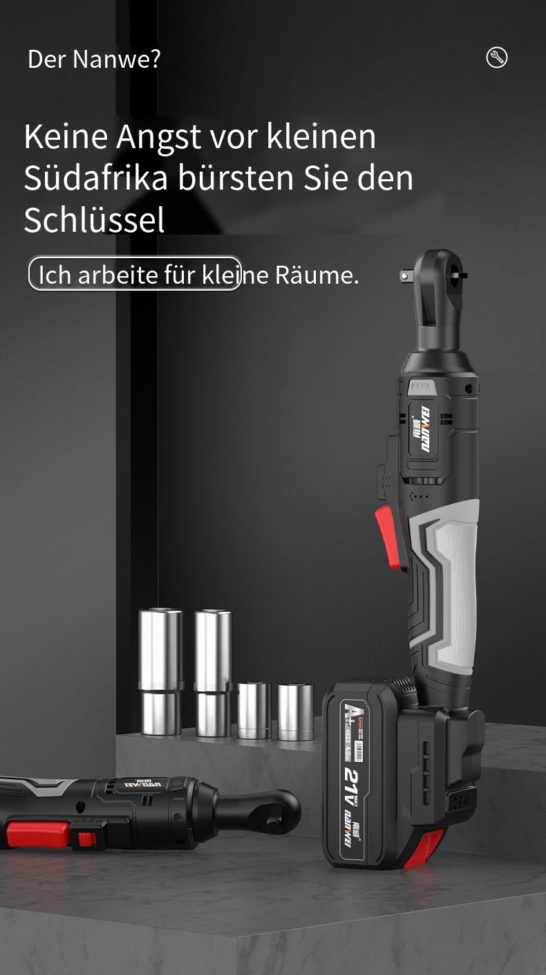Nanwei 90° Elektrische Ratsche – Effizientes Werkzeug für KFZ- und Motorreparaturen