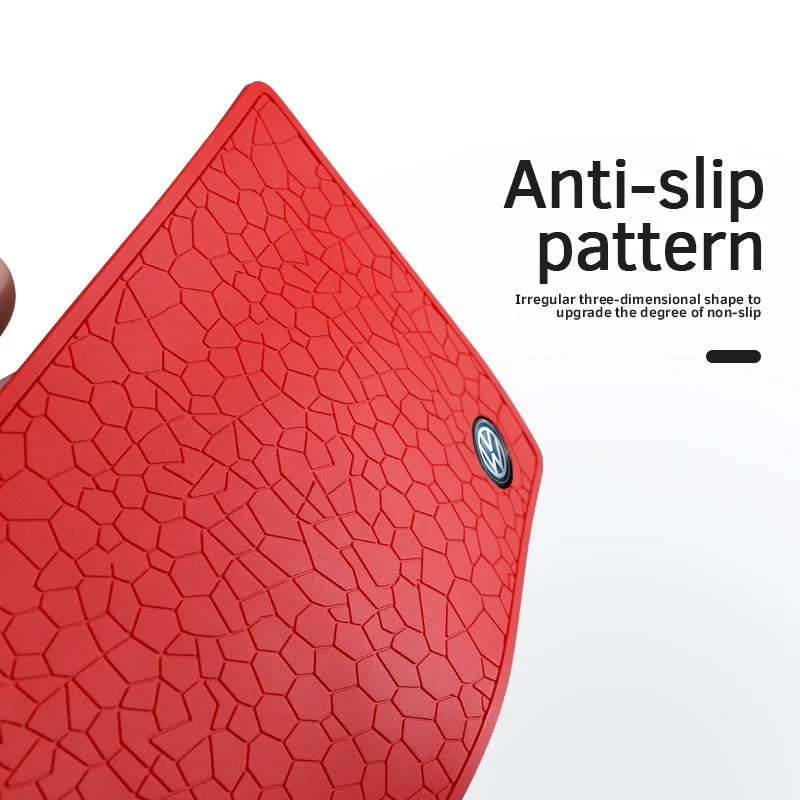 PVC Anti-Rutsch-Matte fürs Auto, Handy Anti-Rutsch-Gel-Pad für das Armaturenbrett, passend für Volkswagen GTI, Arteon R, Scirocco, Jetta R-Line, Tiguan, Polo, Magotan und GTD.