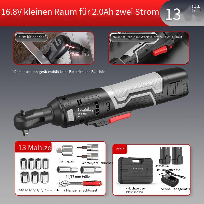 Nanwei 90° Elektrische Ratsche – Effizientes Werkzeug für KFZ- und Motorreparaturen