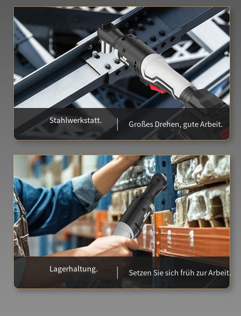 Nanwei 90° Elektrische Ratsche – Effizientes Werkzeug für KFZ- und Motorreparaturen