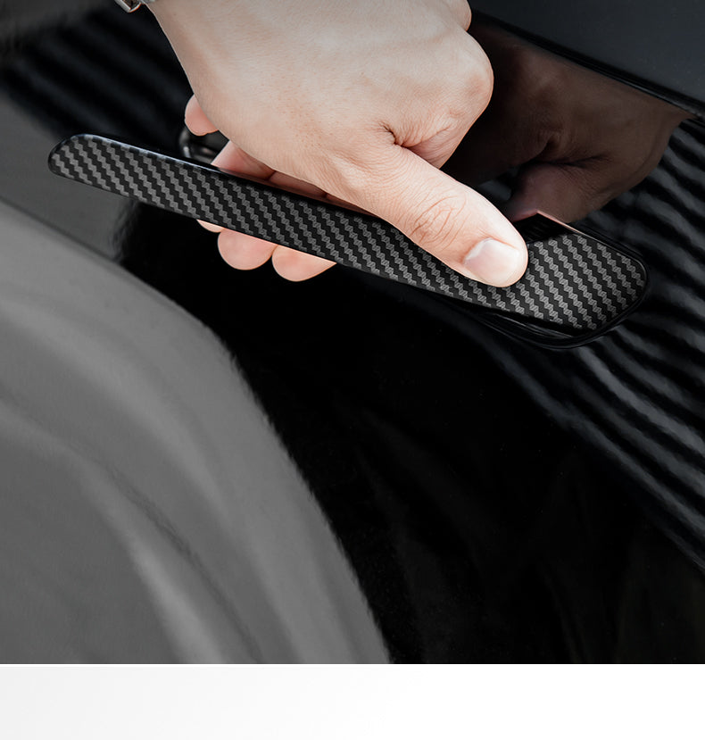 Tesla Model 3 / Y Türgriff Blenden – Echt Carbon Optik, Dekorleisten & Schutz Cover für neue Generation