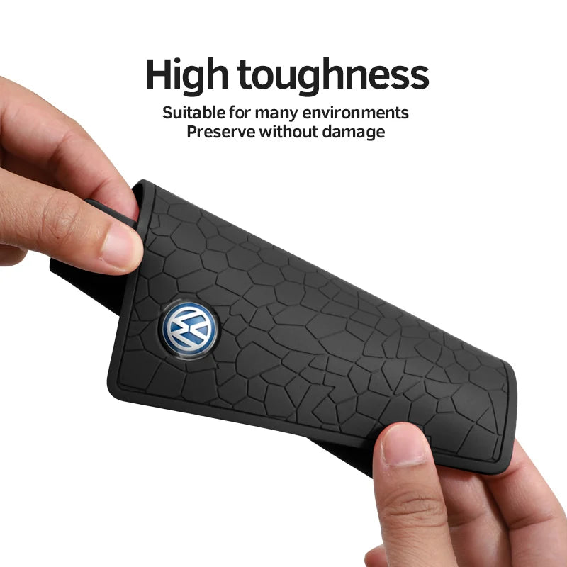 PVC Anti-Rutsch-Matte fürs Auto, Handy Anti-Rutsch-Gel-Pad für das Armaturenbrett, passend für Volkswagen GTI, Arteon R, Scirocco, Jetta R-Line, Tiguan, Polo, Magotan und GTD.