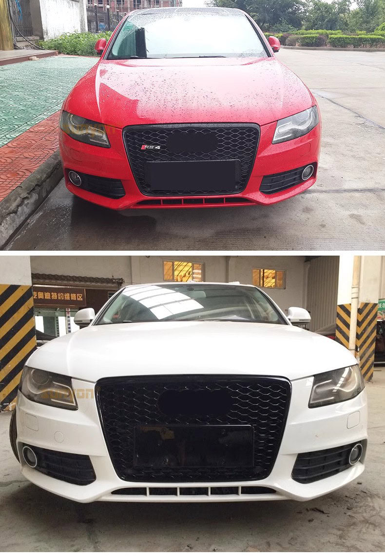 Audi A4 B8 RS4 Kühlergrill Tuning | Frontstoßstange Lüftungsgitter 2008–2012