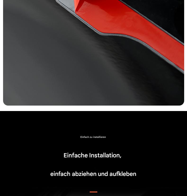 Tesla Model 3 / Y Türgriff Blenden – Echt Carbon Optik, Dekorleisten & Schutz Cover für neue Generation