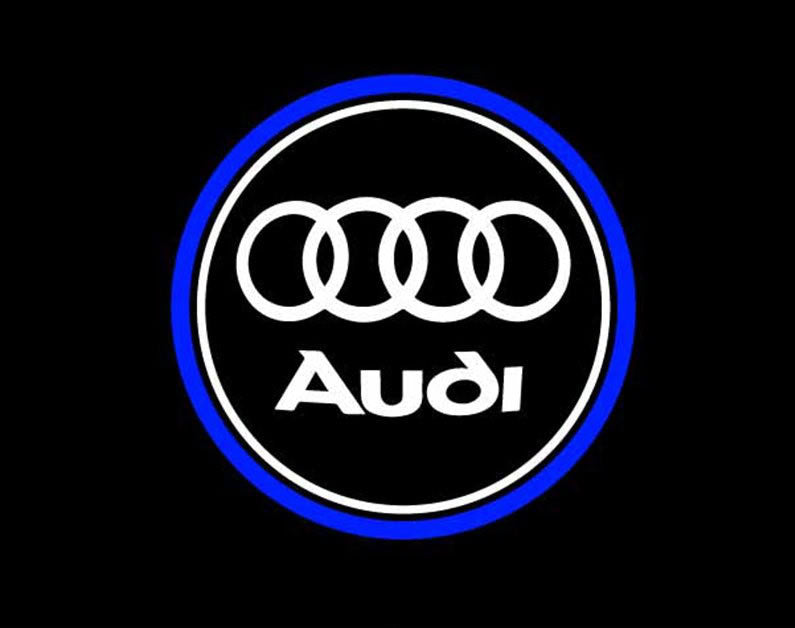 Geeignet für Audi Bodenlicht-Ambiente, Türprojektor zur Nachrüstung und Dekoration.