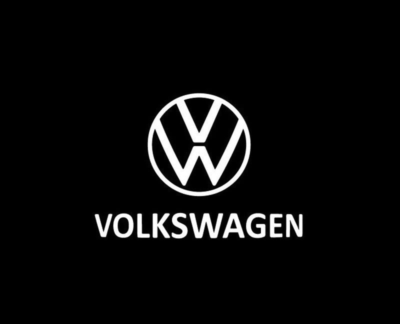 Passend für VW Passat (2012-2023) Einstiegsbeleuchtung mit Projektion.