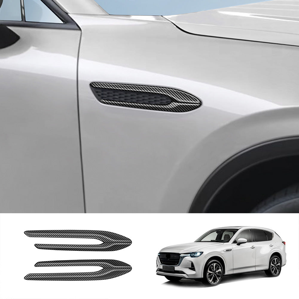 Mazda CX-60 Kotflügel Zierleisten 2022 – Seitliche Luftauslass Dekorleisten Chrom, Exterieur Zubehör