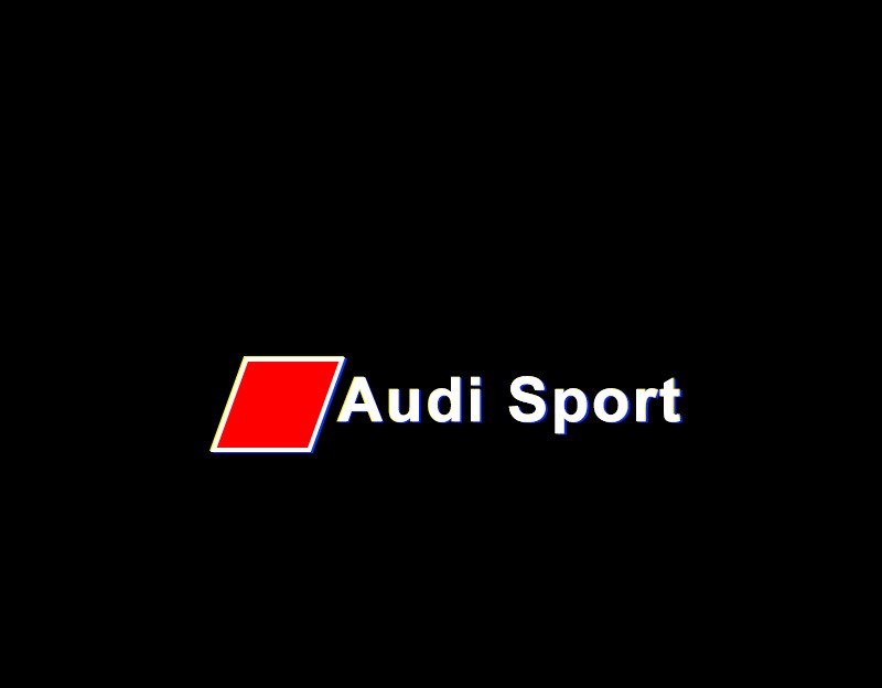 Geeignet für Audi Bodenlicht-Ambiente, Türprojektor zur Nachrüstung und Dekoration.