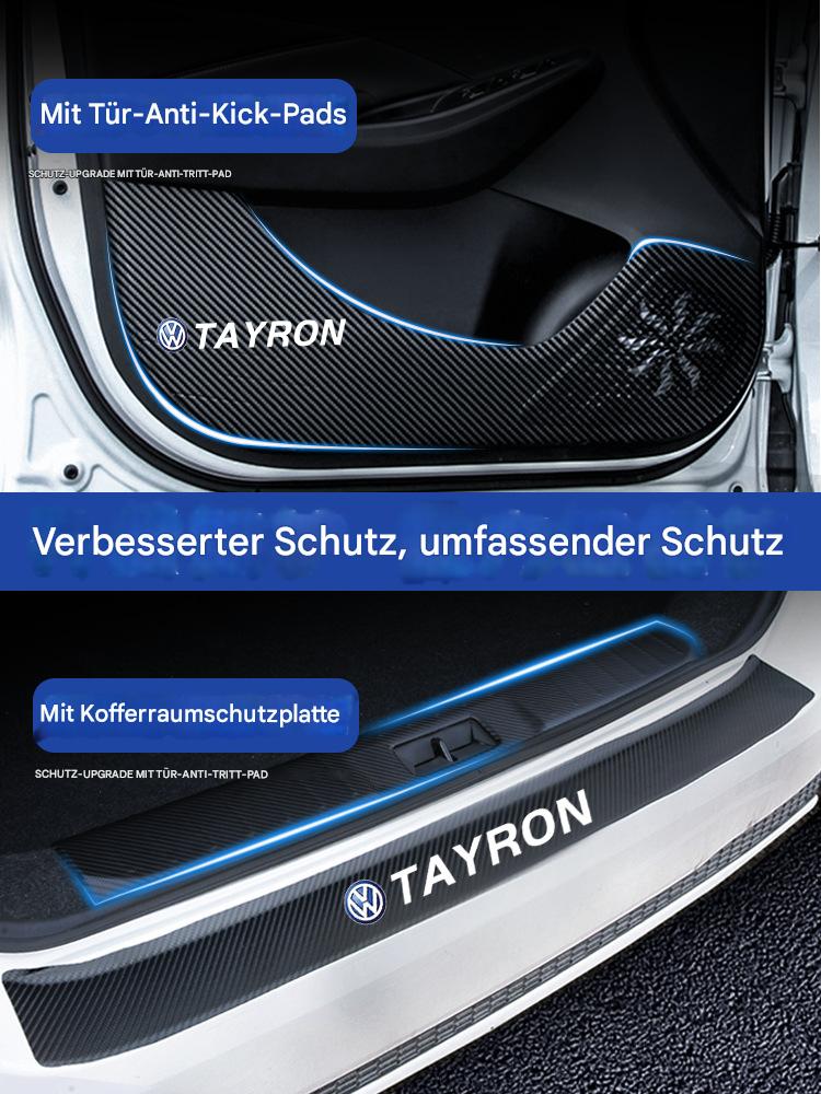 Einstiegsleisten & Türschweller-Schutz für VW Tayron 2024 – Edelstahl Einstiegsleisten mit Begrüßungsfunktion, Innenraum-Zubehör & Dekorleisten
