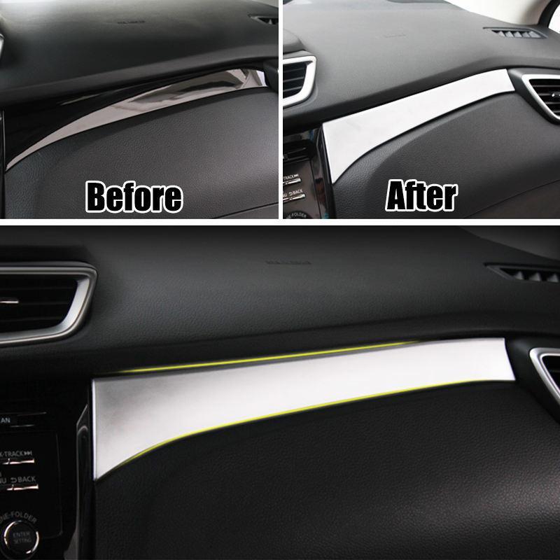 Nissan Qashqai J11 Chrom Handschuh Fach Kasten Armaturenbrett Leiste Rahmen