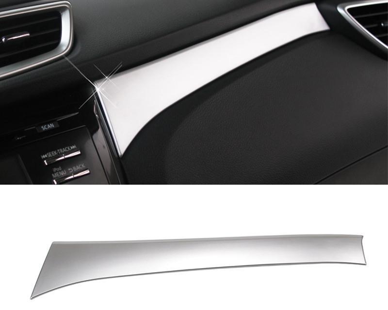 Nissan Qashqai J11 Chrom Handschuh Fach Kasten Armaturenbrett Leiste Rahmen