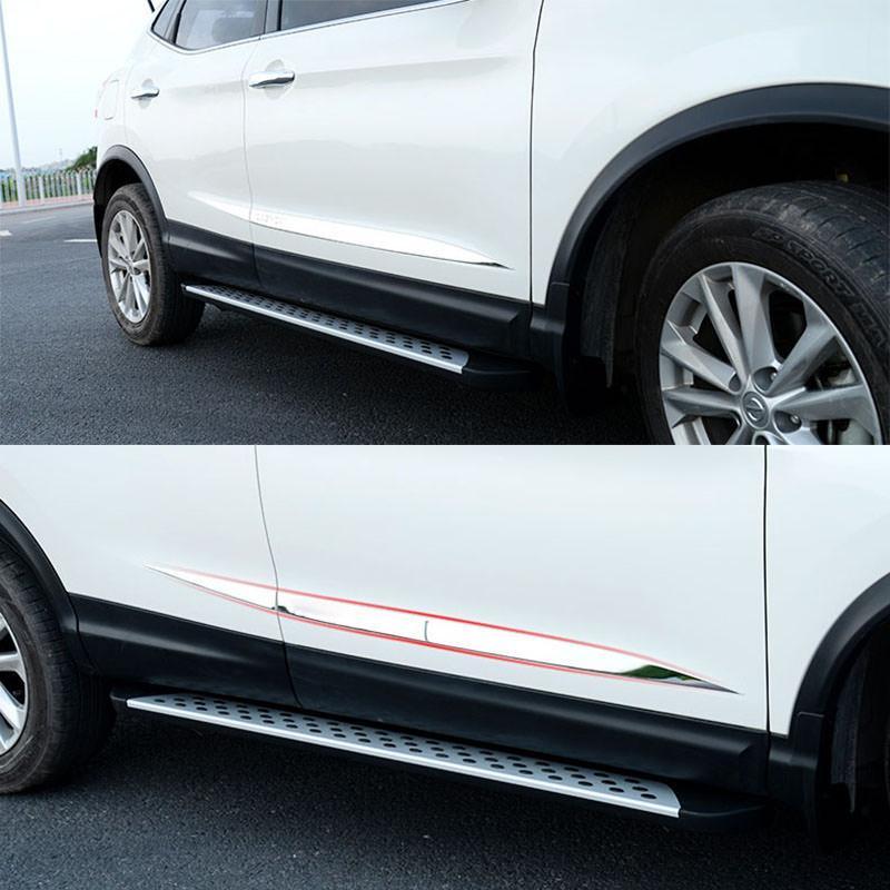 Nissan Qashqai J11 Chrom Zierleisten Seitenzierleisten Türleisten