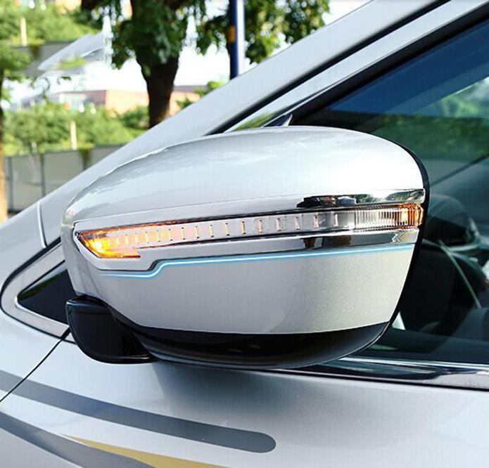 Nissan Qashqai J11 Chrom Rückspiegel Seitenspiegel Abdeckung Blende Rahmen