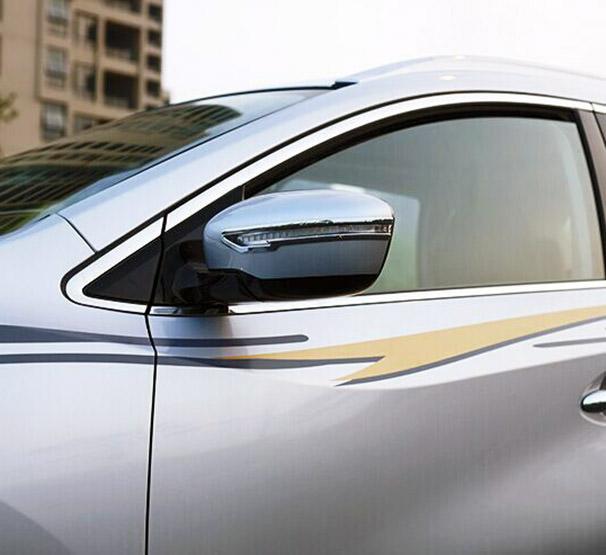 Nissan Qashqai J11 Chrom Rückspiegel Seitenspiegel Abdeckung Blende Rahmen