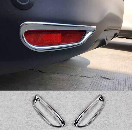 Nissan Qashqai J11 Chrom Nebelscheinwerfer Abdeckung Rahmen Licht Hinten