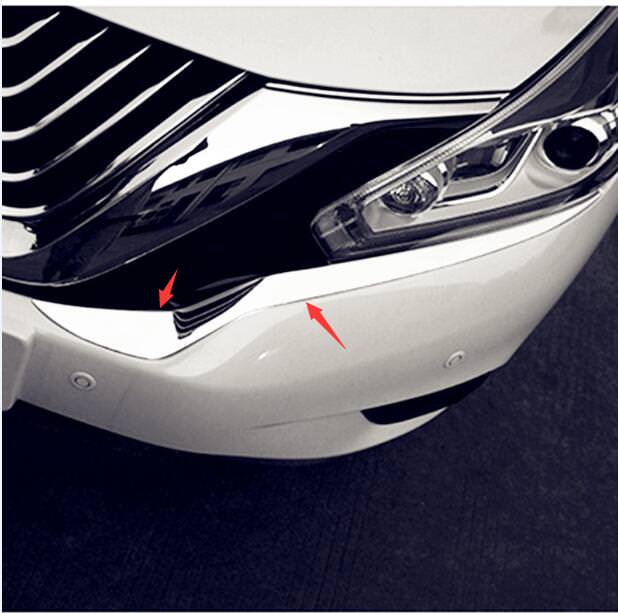 Nissan Murano Z52 Chrom Kühlergrill Gitter Niere Streifen Abdeckung Leiste