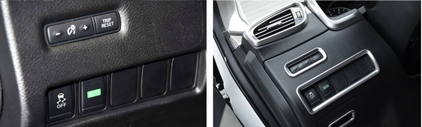 Nissan Murano Z52 Chrom Armaturenbrett Lichteinsteller Schalter Abdeckung Rahmen