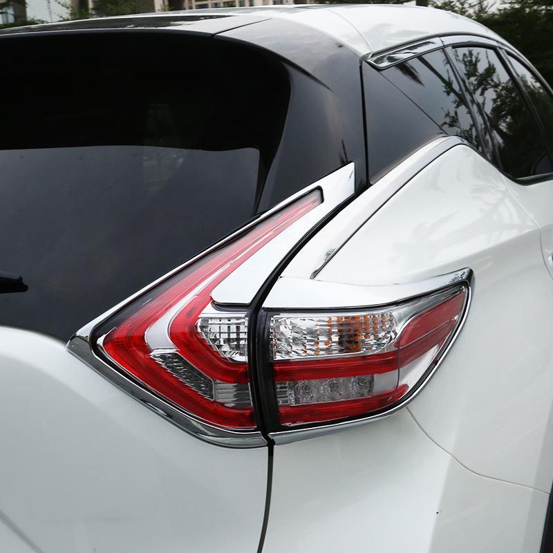 Nissan Murano Z52 Chrom Abdeckung Scheinwerfer Rückleuchte Hecklicht Rahmen