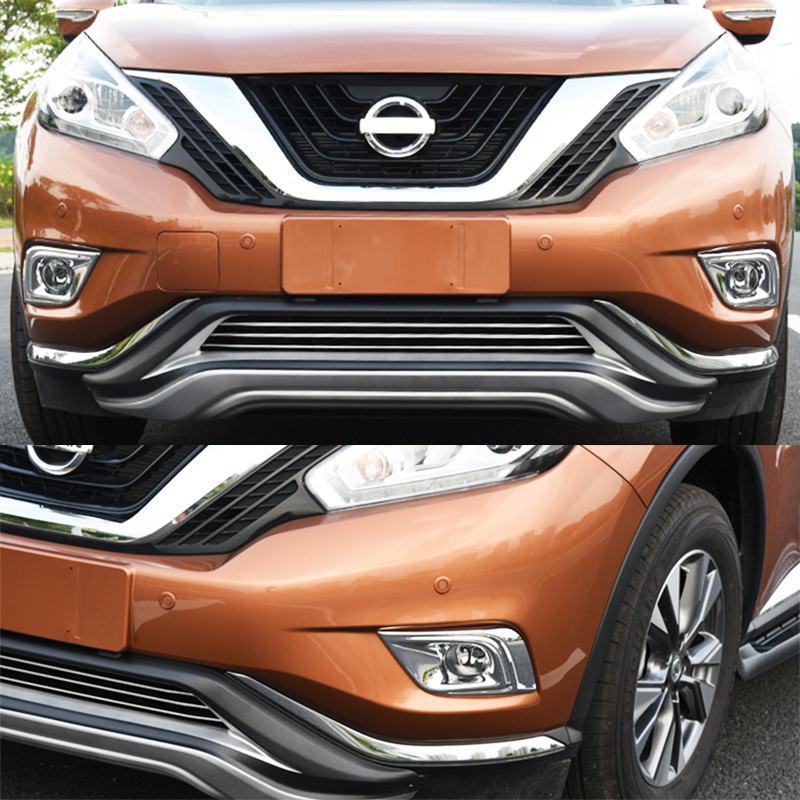 Nissan Murano Z52 Chrom Nebelscheinwerfer Licht Abdeckung Rahmen Vorne