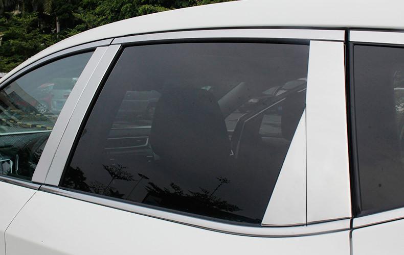 Nissan Murano Z52 Chrom Türzierleisten Abdeckung B Säule Türsäule