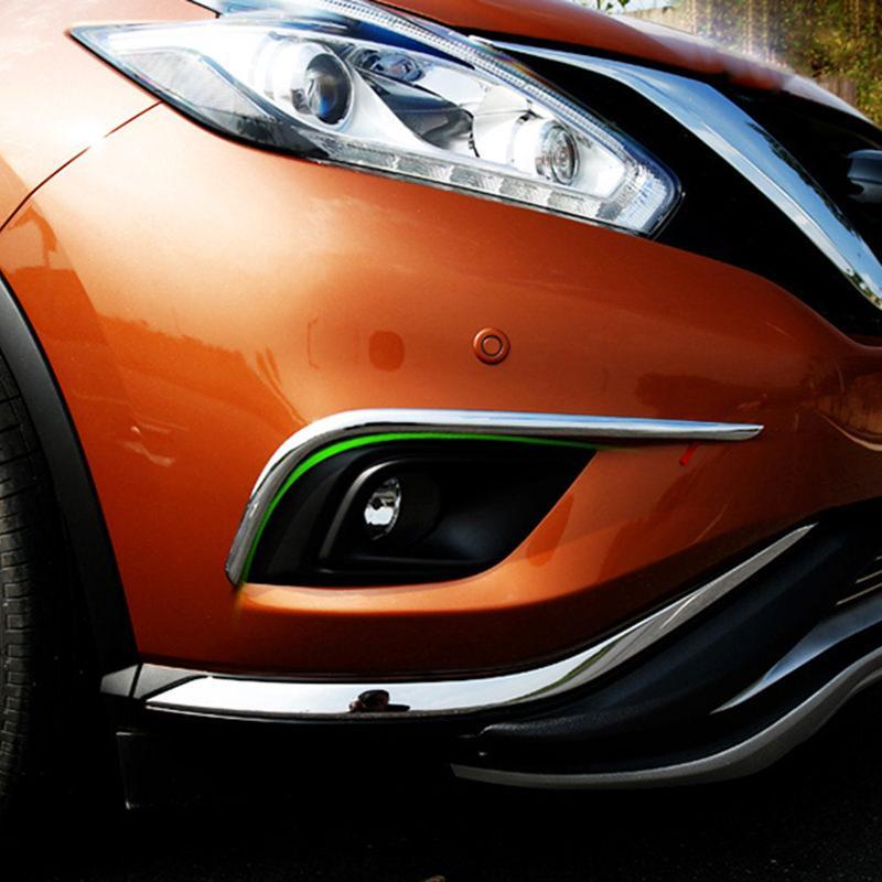 Nissan Murano Z52 Chrom Nebelscheinwerfer Licht Abdeckung Leisten Vorne