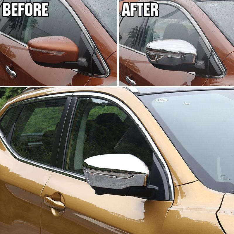 Nissan Murano Z52 Chrom Rückspiegel Seitenspiegel Abdeckung Blende Rahmen