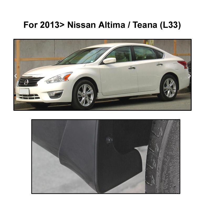 Nissan Altima L33 4 Schmutzfänger Spritzschutz Schmutzlappen Vorne Hinten
