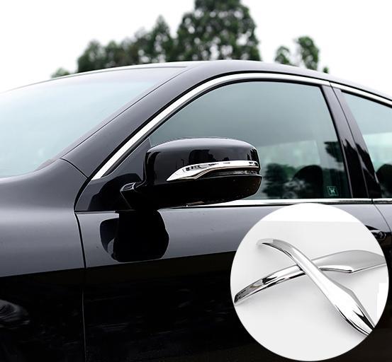 Honda Accord Chrom Rückspiegel Seitenspiegel Abdeckung Blende Rahmen