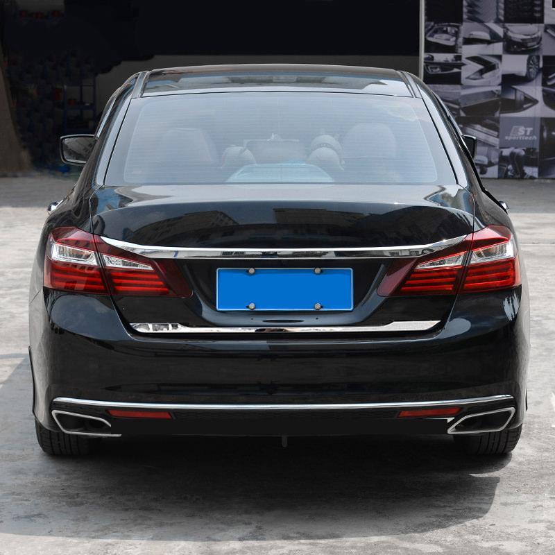 Honda Accord Chrom Kofferraum Gepäckraum Abdeckung Hinten Leiste