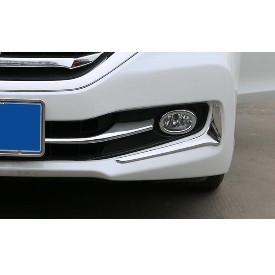 Honda Accord Chrom Nebelscheinwerfer Licht Leiste Abdeckung Vorne