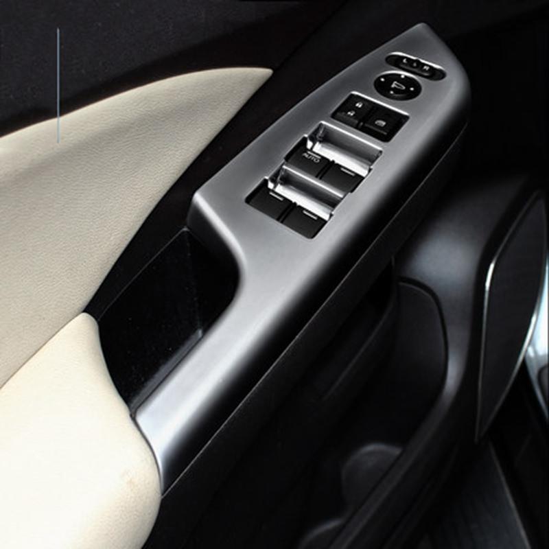 Honda CRV Chrom Abdeckung Fenster Heber Schalter Taster Rahmen
