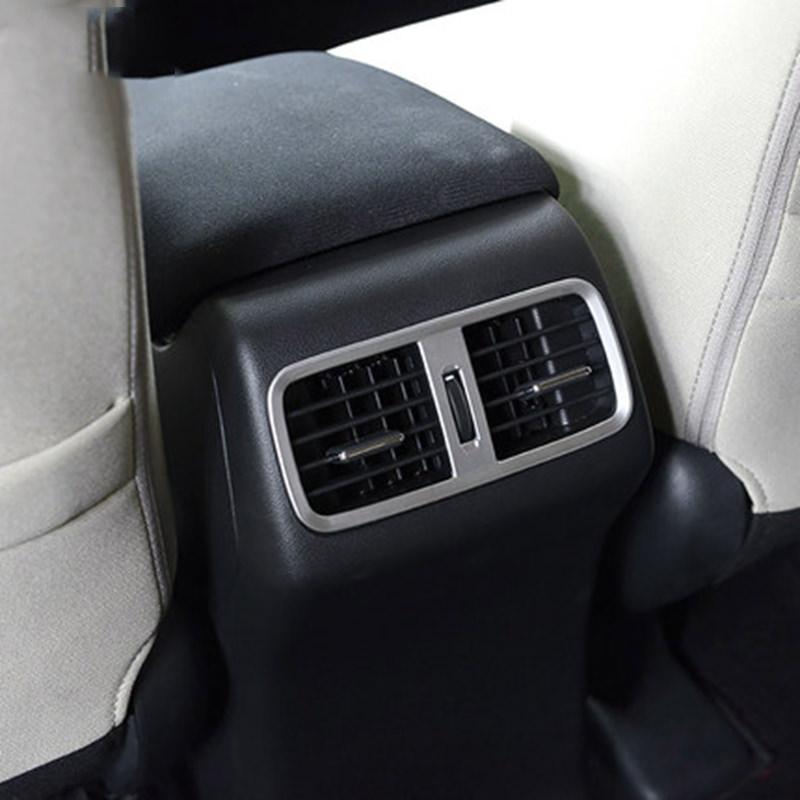 Honda CRV Chrom Mittelkonsole Armlehne Luftdüsen Lüftung Abdeckung Rahmen