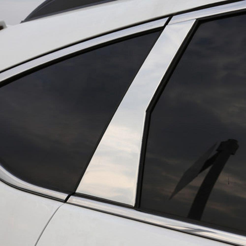 Honda CRV Chrom Türzierleisten Abdeckung B Säule Türsäule