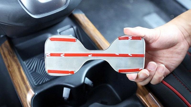 Honda CRV Chrom Ablagekasten Getränke Becher Wasser Halter Abdeckung