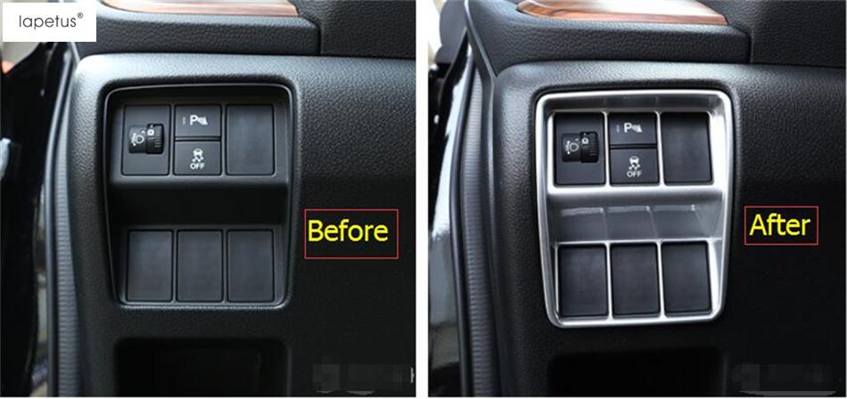 Honda CRV Chrom Licht Schalter Abdeckung Rahmen