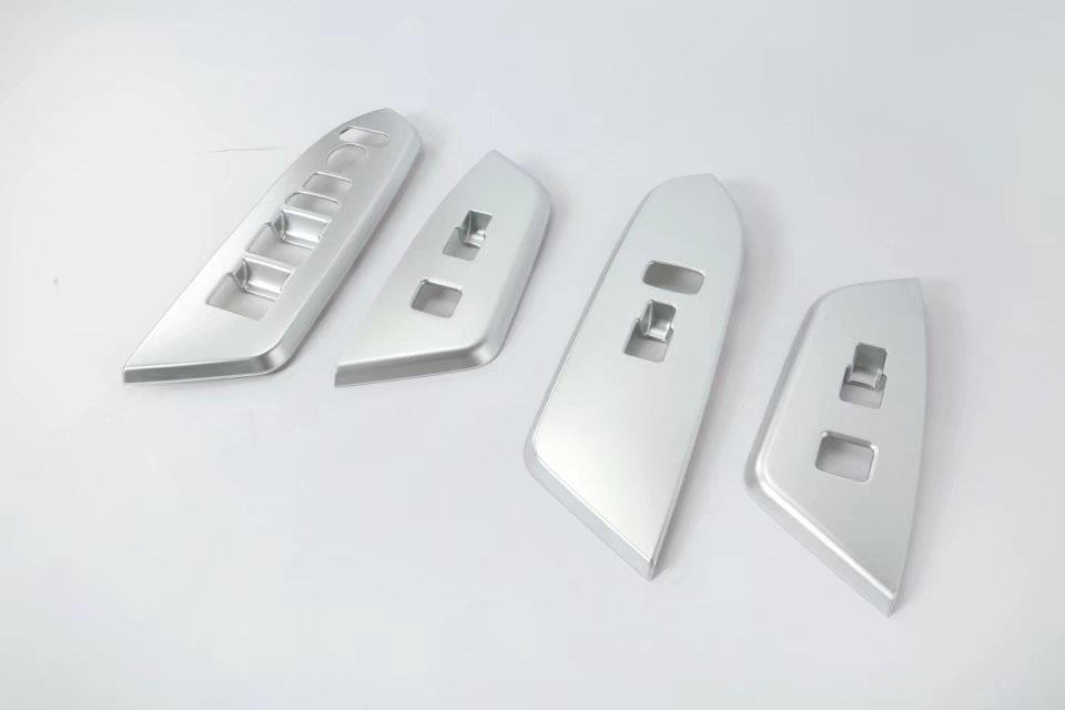 Honda CRV Chrom Abdeckung Fenster Heber Schalter Taster Rahmen