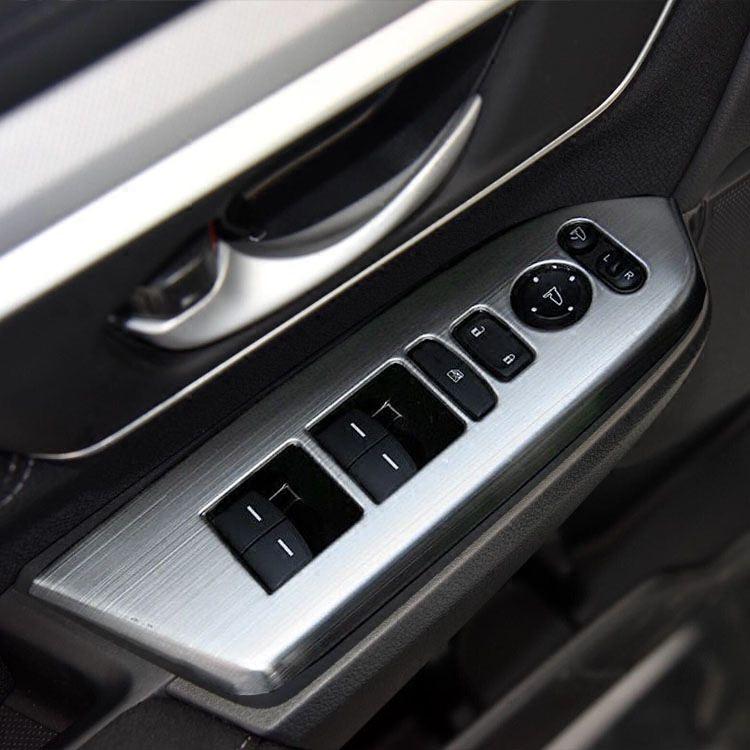 Honda CRV Chrom Abdeckung Fenster Heber Schalter Taster Rahmen